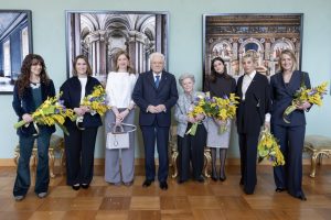 Caterina Banti al Quirinale Giornata Internazionale della Donna